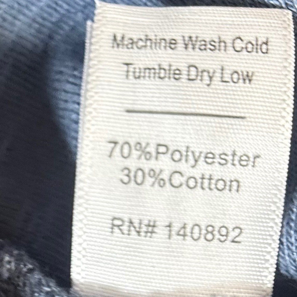 Marine Layer Terry Cloth Shirt Mens M/L Short Sleeve Camp Collar Blue - Picture 6 of 8